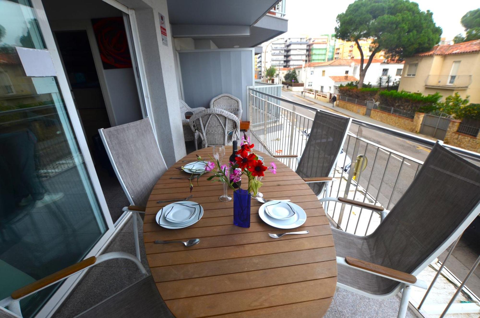 Apartamento Frente A La Playa Blanes Costa Brava Exterior foto